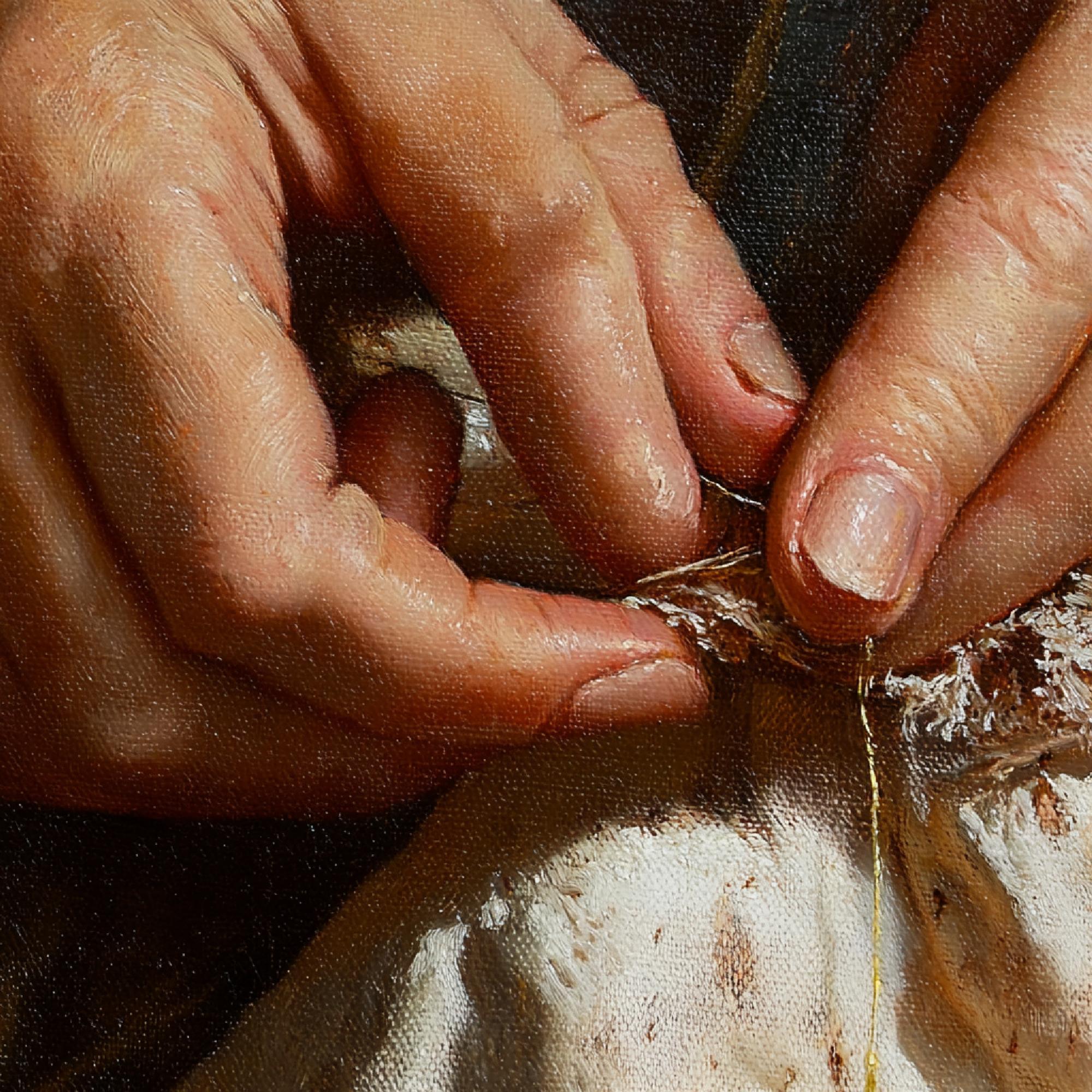 local textile conservator